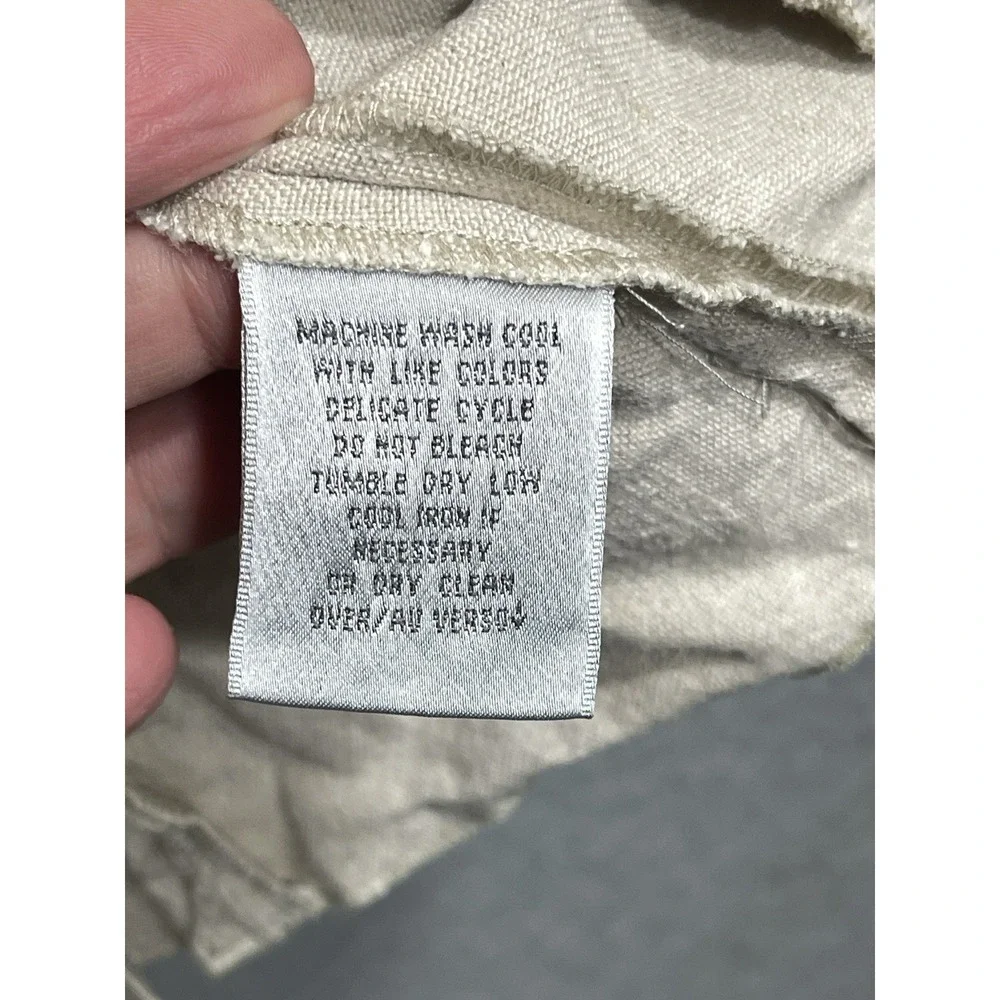 Dana Buchman tan linen